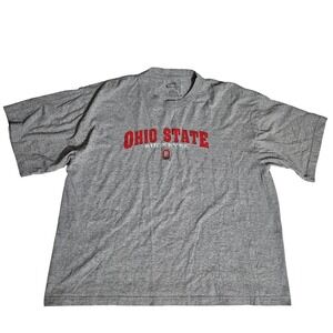 Cadre Embroidered Ohio State Buckeyes T-Shirt Mens XL Grey Embroidered NCAA Tee